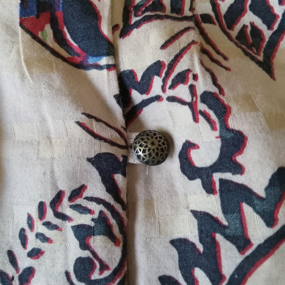 Lucky Brand Bohemian Peasant Blouse - Picture 7 of 9